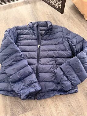 Ralph Lauren kids Navy Quilted Puffer Jacket